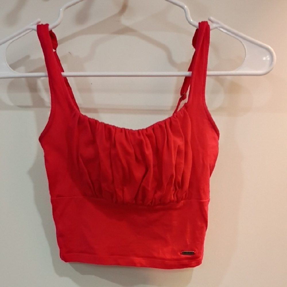 Hollister Red Women's Tank Top